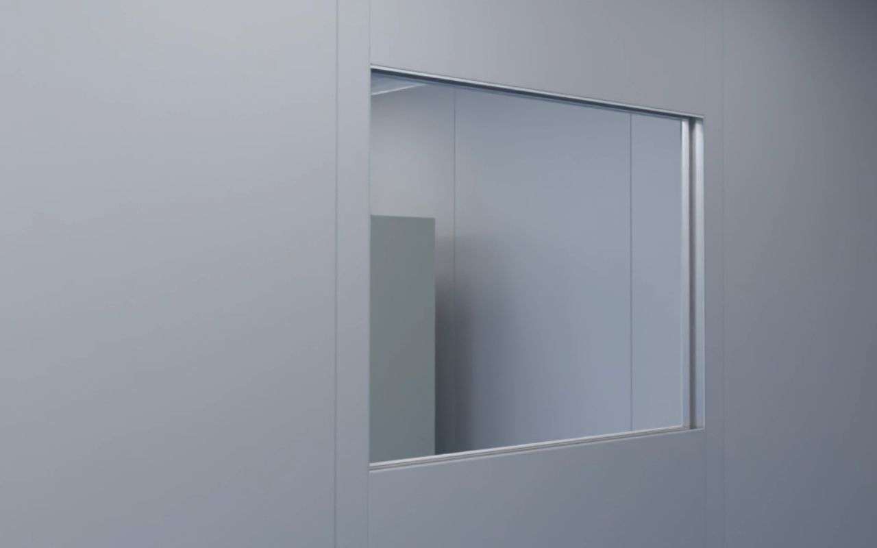 cleanroom view panels